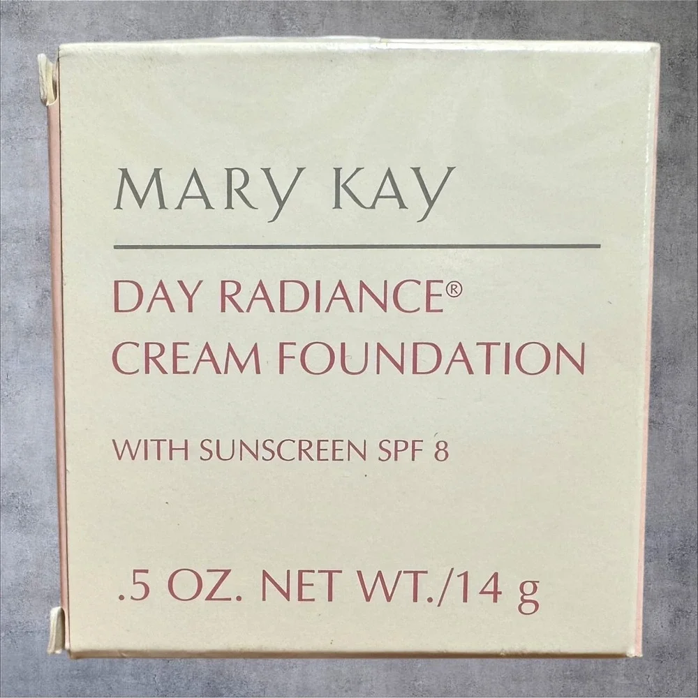 Mary Kay Day Radiance Cream Foundation Toasted Beige 6306 .5oz‎ New SPF 8 6306